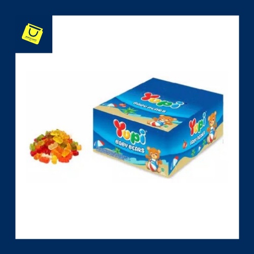 

Yupi Yuppy Baby Bears / 1 box isi 24 pcs / 350 gram / Snack