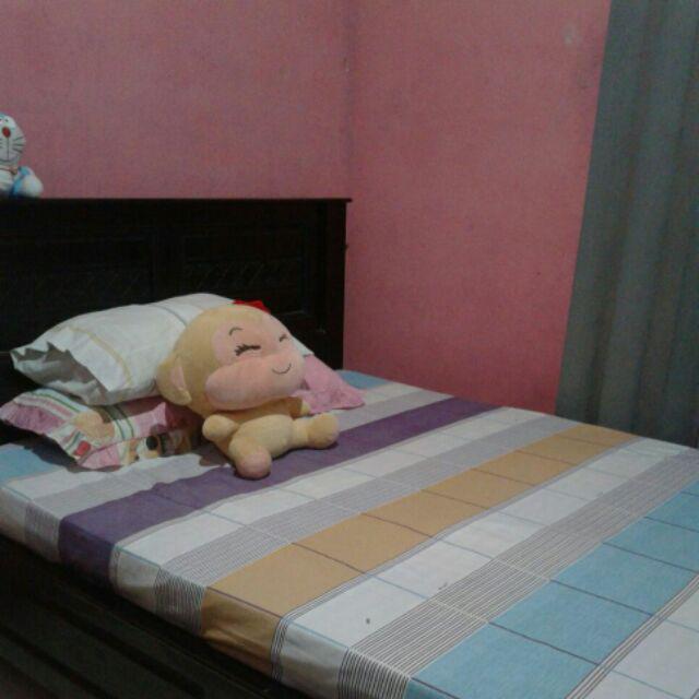 Sprei My Love Ukuran160x200 Queen Size Motif Abstrak Katun Adem Grosir Murah