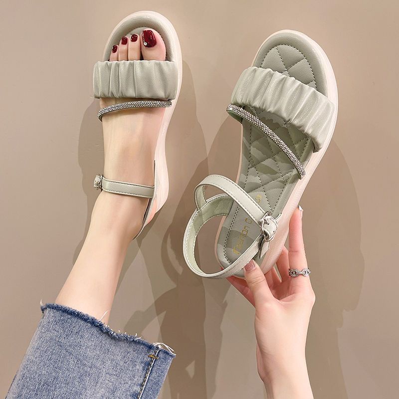 [COZY] Sheila Sandal Tali Manik Korea Fashion Wanita Import