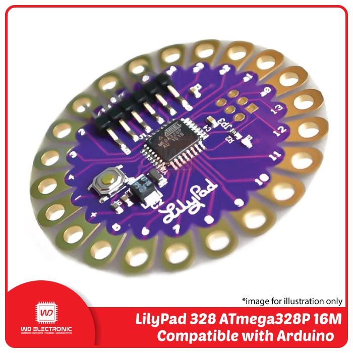 LilyPad 328 Main Board ATmega328P 16MHz For Arduino