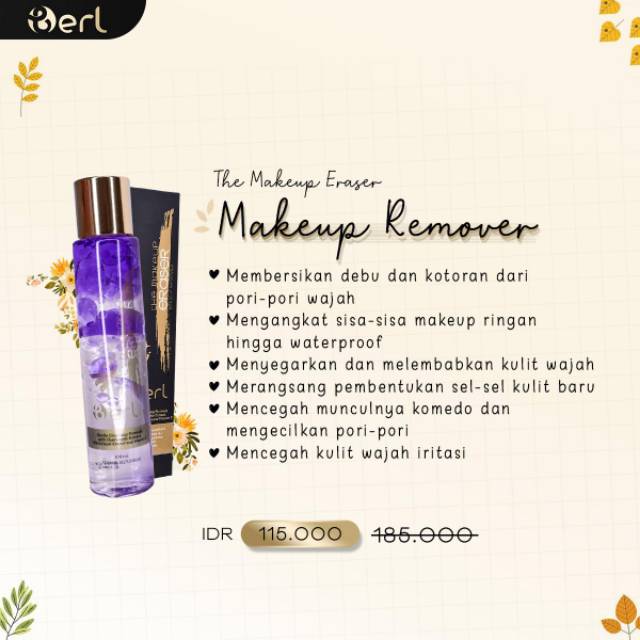 MAKEUP REMOVER B ERLova