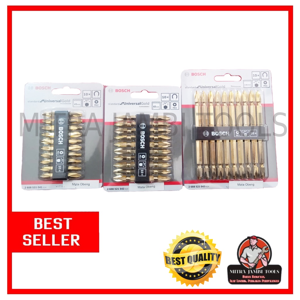 MATA BOR OBENG BOSCH 45 MM , 65 MM & 110 MM