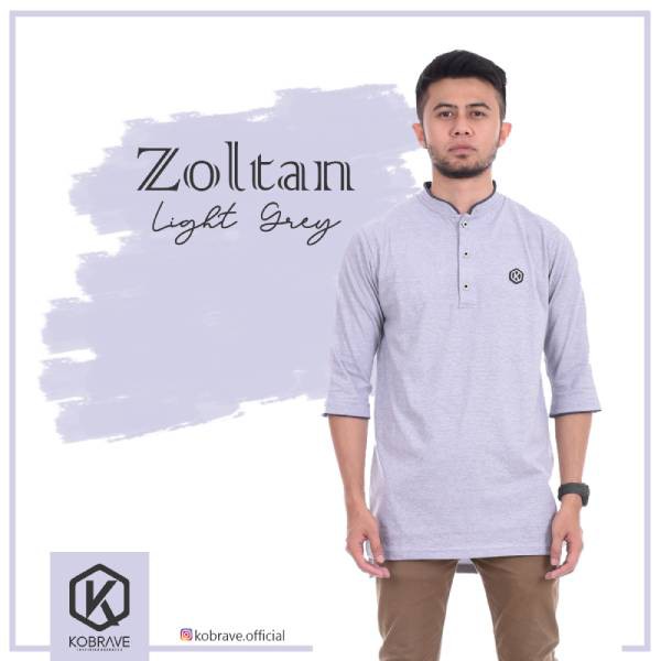 Baju Koko Pria Koko ZOLTAN Series Baju Koko Pria Busana Muslim Pria TERBARU