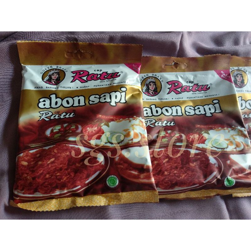 Jual Abon Sapi cap Ratu Indonesia|Shopee Indonesia