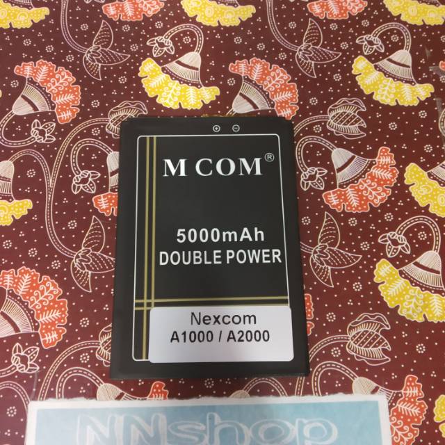 Baterai Nexcom A1000 Battery Nexcom A2000 Konektor Tengah Mcom
