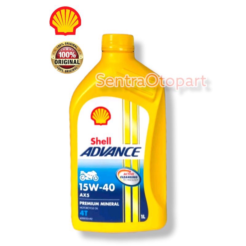 Oli shell ax5 15w40 1000ml