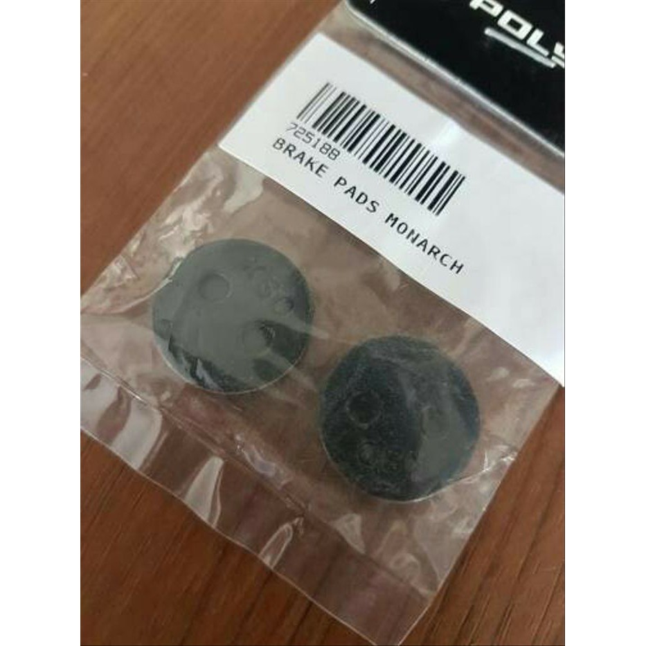 BRAKE PAD  KAMPAS REM CAKRAM SEPEDA POLYGON MONARCH SPARE PART ASLI
