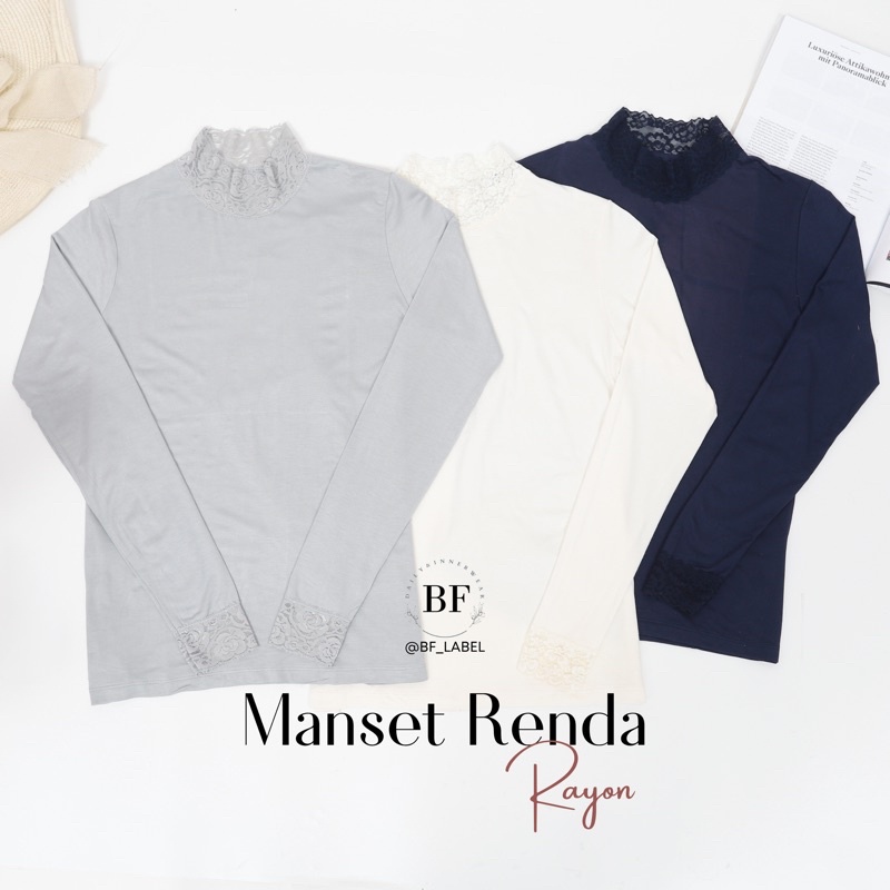 BF Label - Manset Renda | Rayon Premium | Innerwear Adem Murah