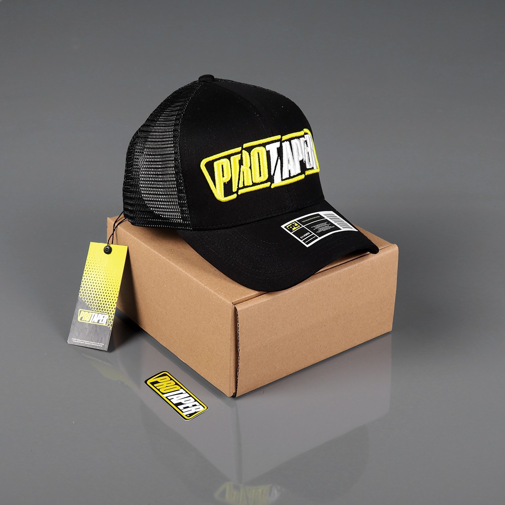SNAPBACK TRUCKER PROTAPER/TOPI PROTAPER HITAM/TOPI RACING KEREN
