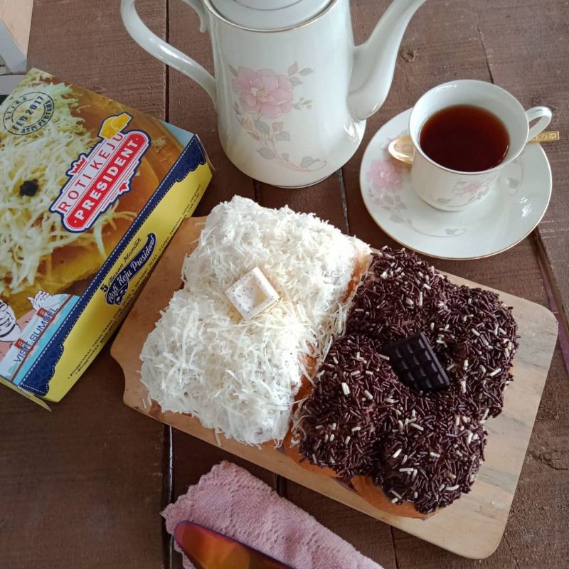 Varian Roti Kombinasi Keju Coklat Oleh-Oleh