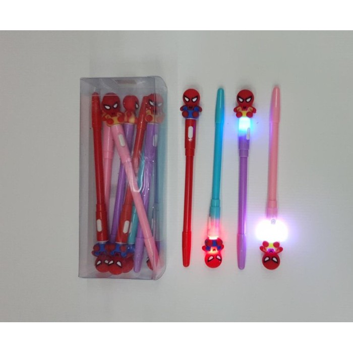 

PULPEN LAMPU SPIDERMAN 8786 | BALLPOINT FANCY KARAKTER