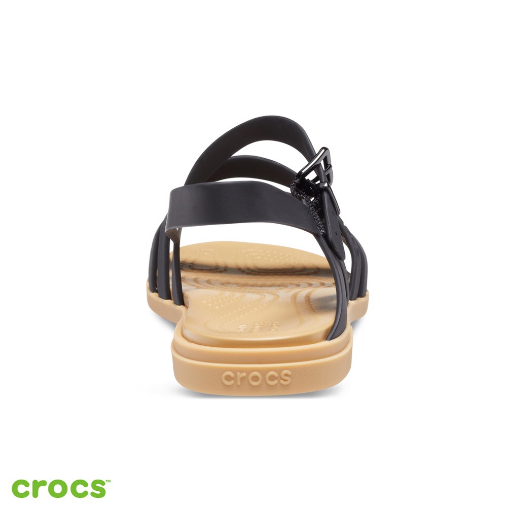 Crocs Wanita  Tulum Tali / Flat Sandal Wanita / Fashion Korea / Fashion Wanita - Black -206107-00W