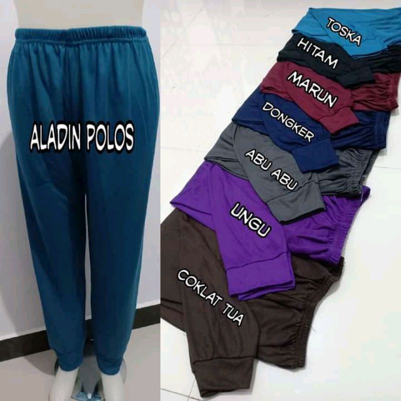 celana aladin panjang polos&amp;motip celana santai&amp;nyaman