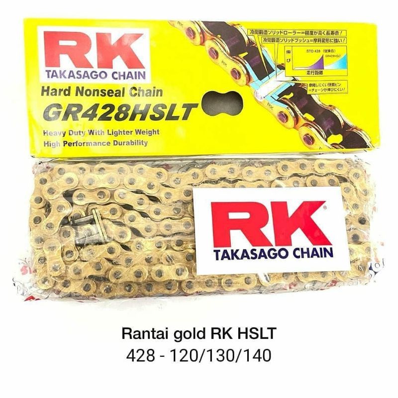 RANTAI RK TAKASAGO CHAIN 428 HSLT 130L/140L