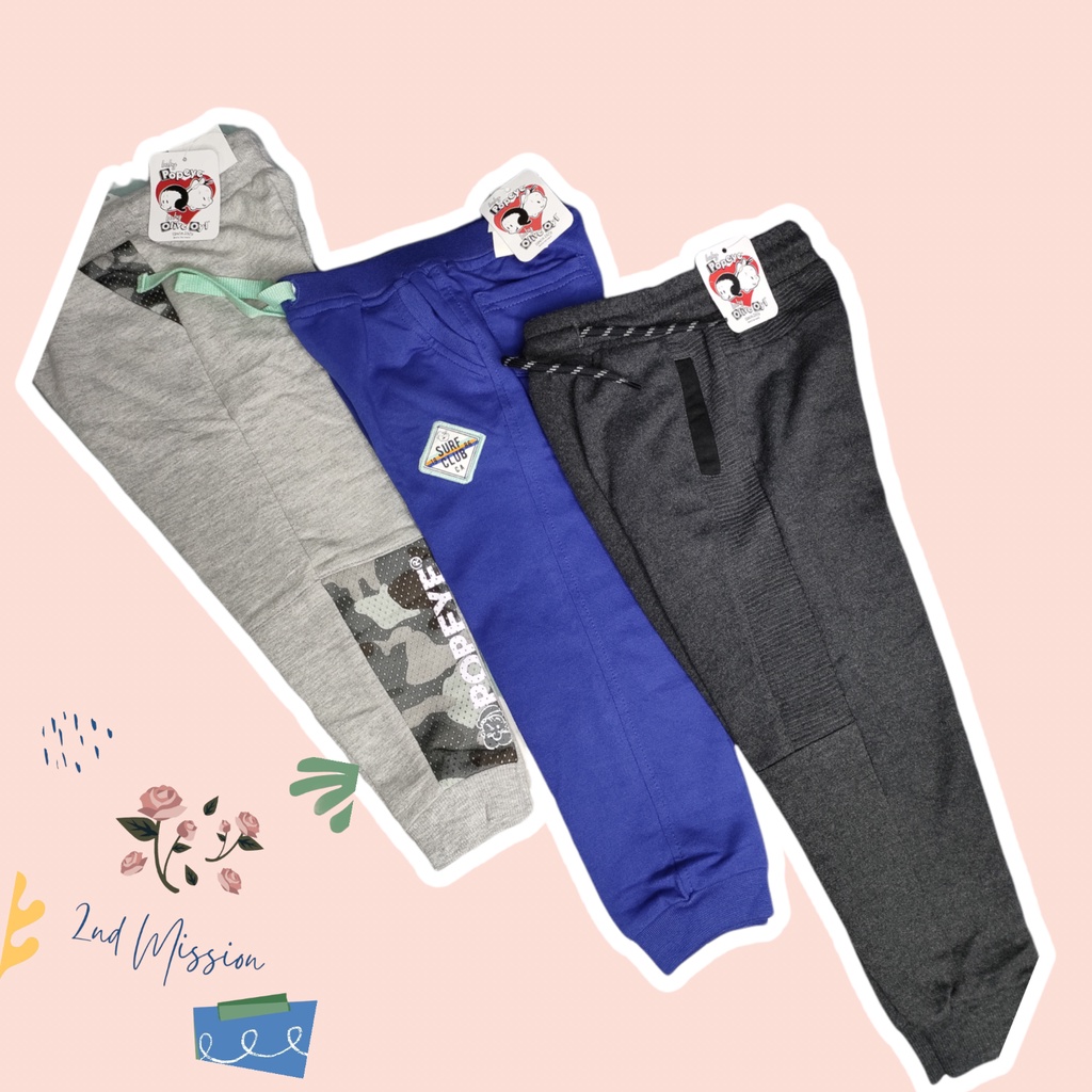 Celana Jogger Joger Original Anak Kids Laki Laki Matahari Popeye Ukuran 6 sd 36 Bulan fashionkidsbra