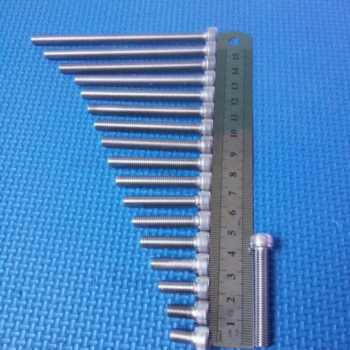 baut 10/6x40 stainless