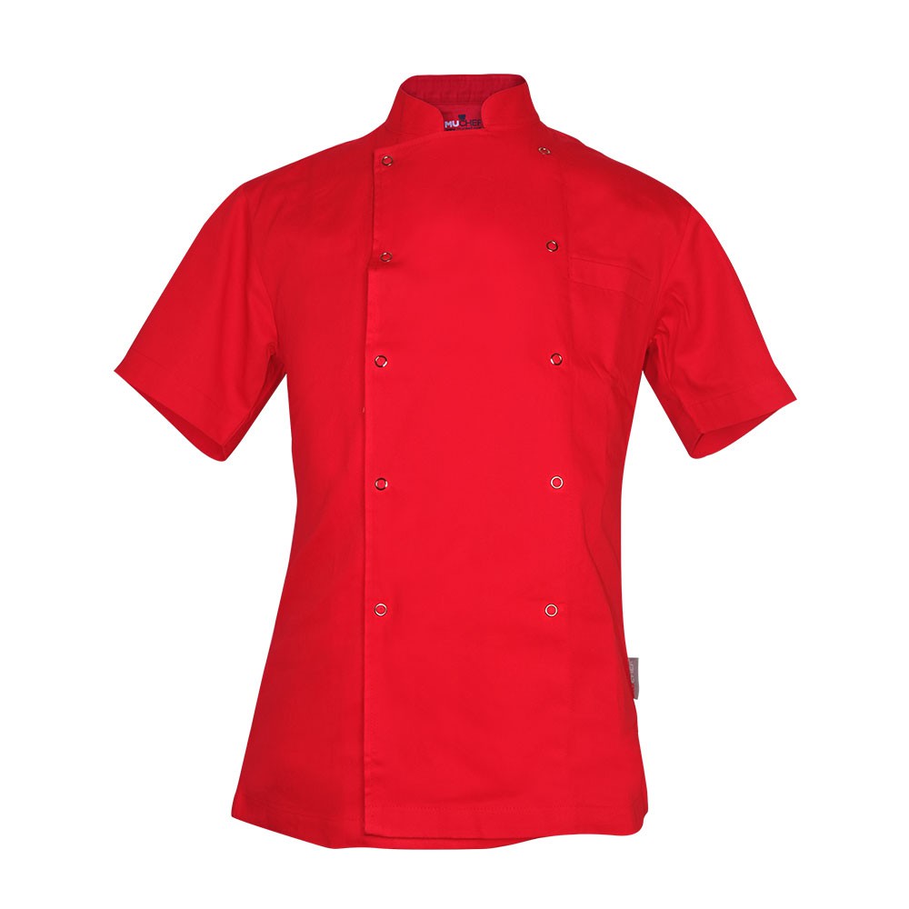 MUCHEF Baju Chef Rainbow Red