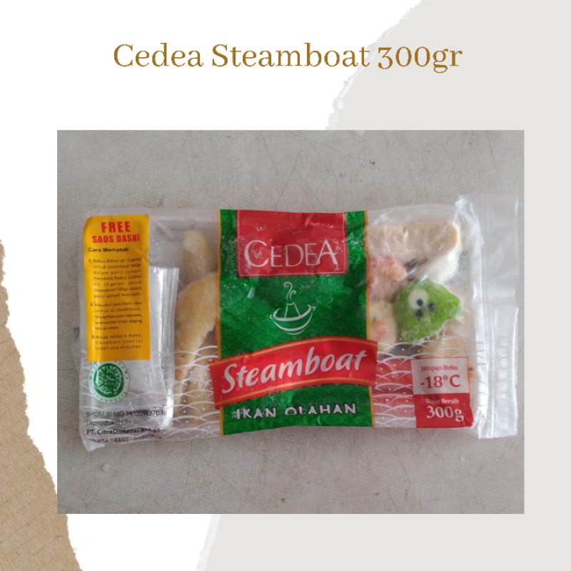 

Cedea steamboat 300gr