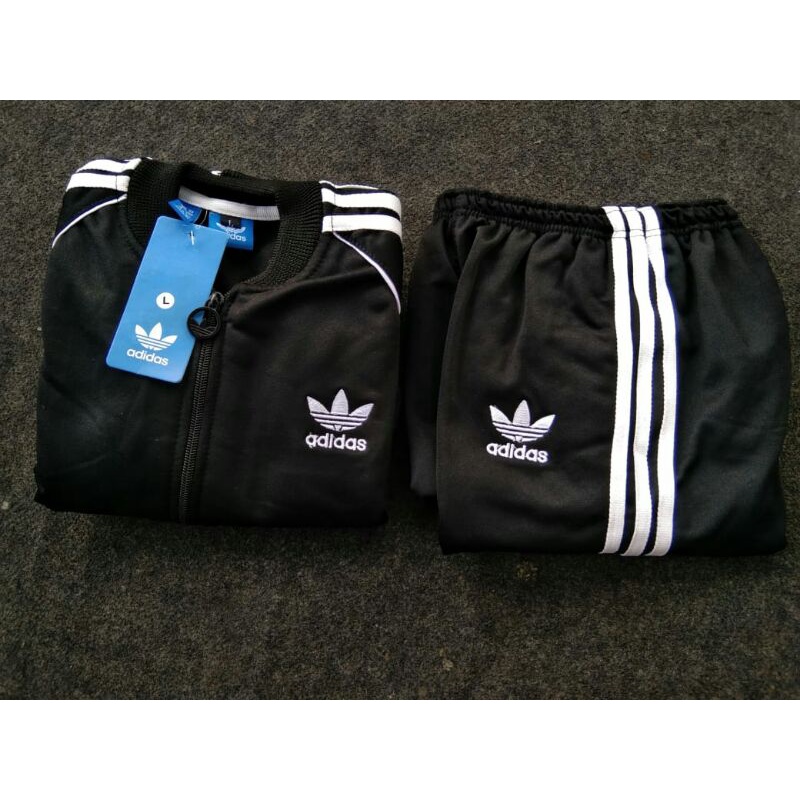 adidas anak stelan tracktop + trackpant