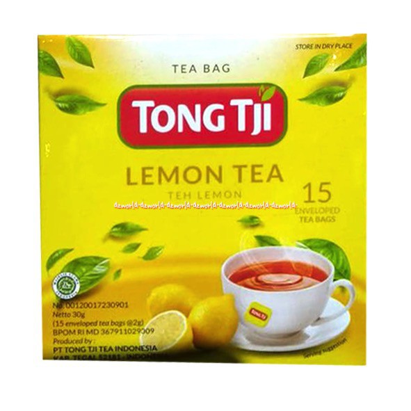 

Tong Tji Lemon Tea & Green Tea Jasmine 15 sct x 2gr