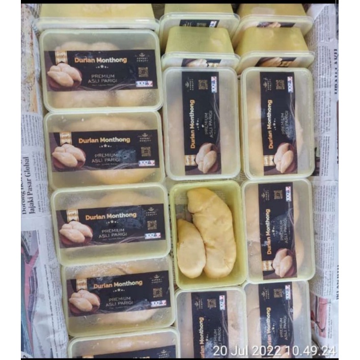 

durian monthong premium biji kecil 500 gram