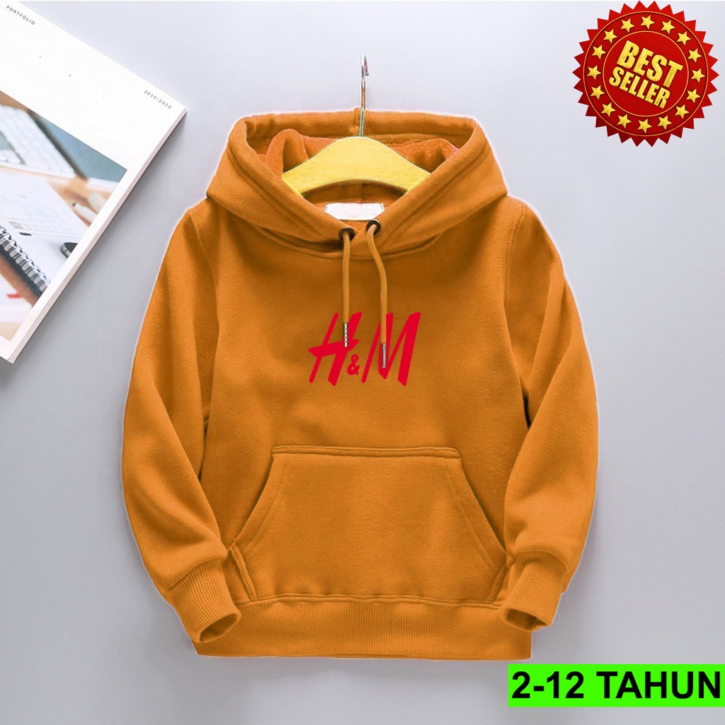 Hoodie Anak Perempuan Laki Laki / Hodie Anak Usia 2 3 4 5 6 7 8 9 10 11 12 Tahun Jaket H&amp;M Anak Cewek Cowok / Switer Distro Bisa Cod Suiter Anak Terbaru Switer Anak