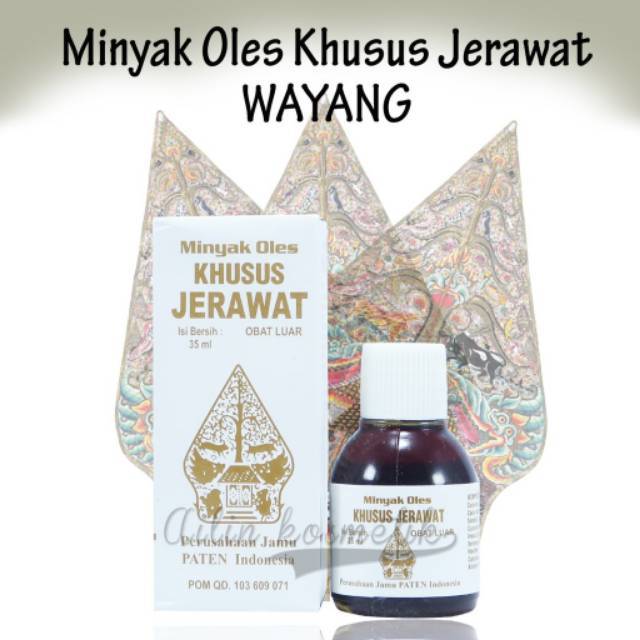 MINYAK OLES JERAWAT WAYANG BPOM