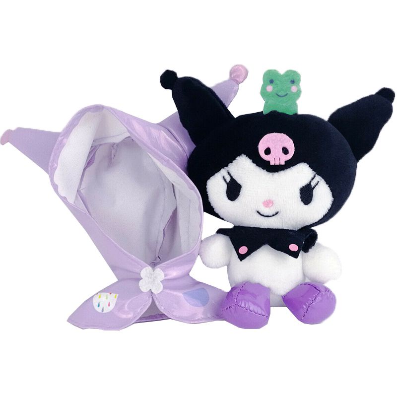 Kuromi My Melody Character 5&quot; Stuffed Animal Cartoon Plush Toy Soft Anime Doll