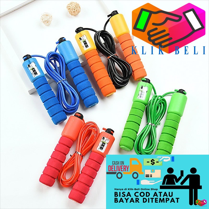 Lompat Tali Skipping Jump Rope Counter Penghitung