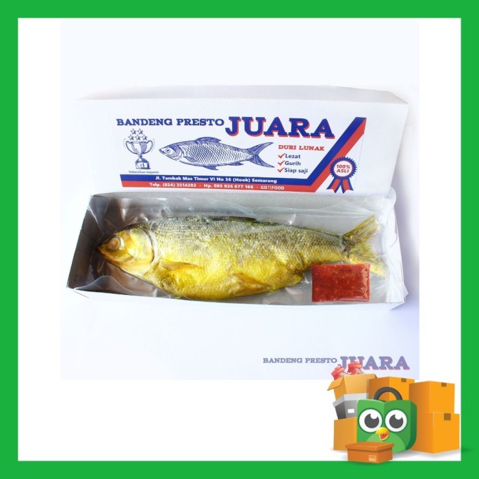 

✨COD✨ Bandeng Presto Duri Lunak 1KG (Vakuum)