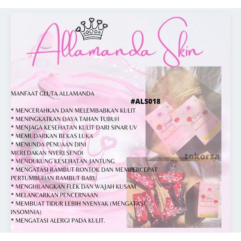 Gluta Allamanda || Free Gift