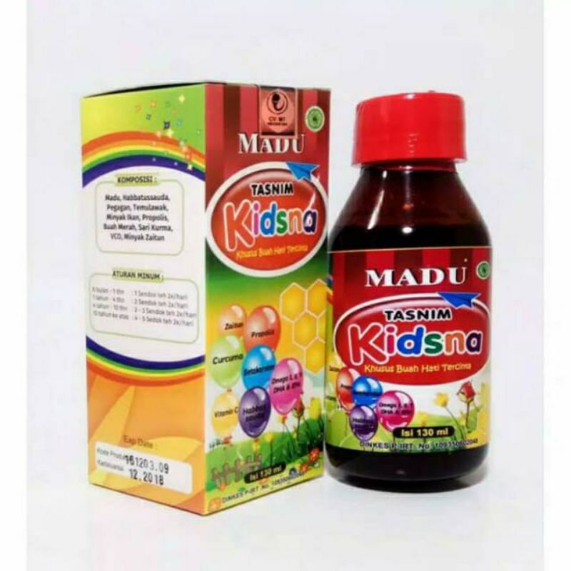 

Madu Herbal Anak- Tasnim Kidsna 130ml