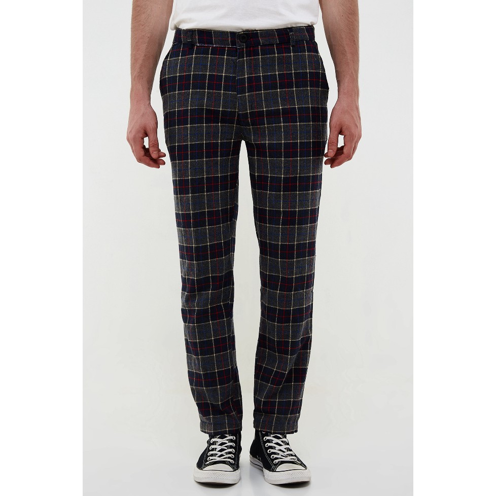 

Erigo Checked Pants Eiji Navy