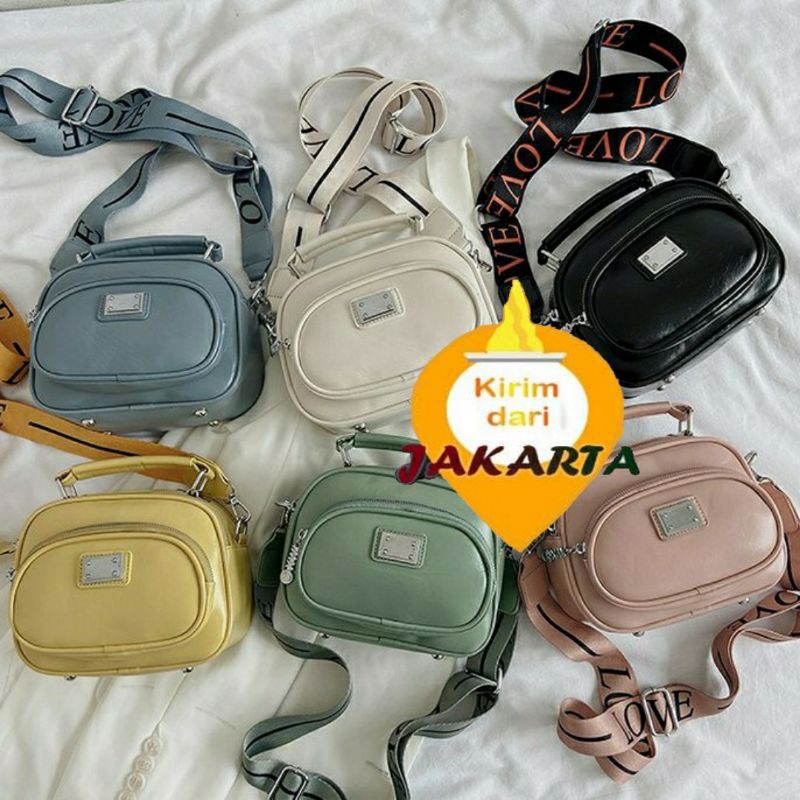 (2PC BISA IKG)GTBI99882876 New Arrival  !!!  Tas Selempang  Tas Wanita Import  Premium Terbaru