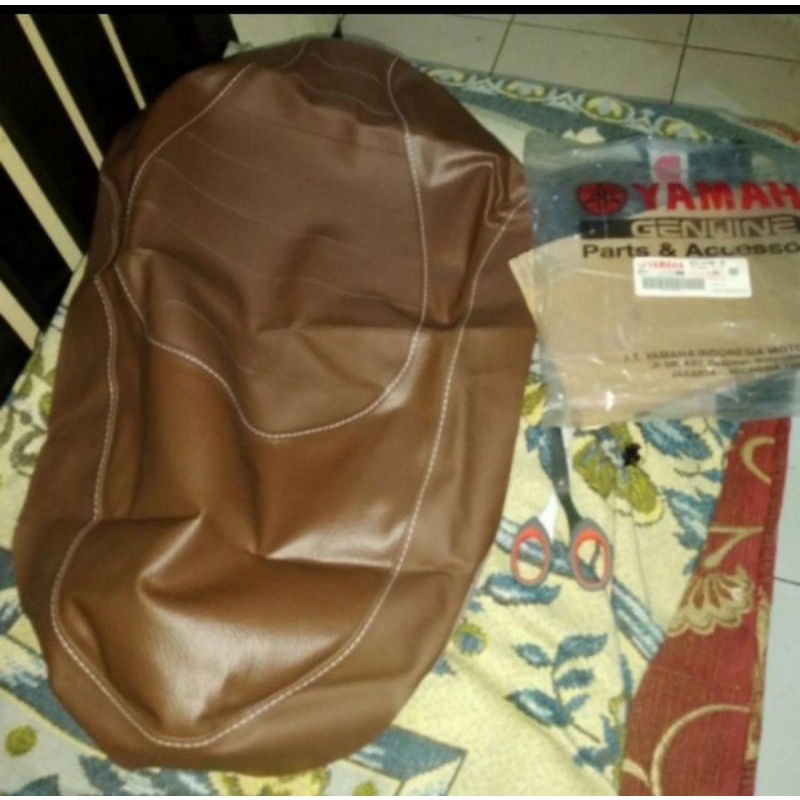 SARUNG KULIT SADEL JOK YAMAHA FINO GRANDE 2020 PART ORIGINAL YAMAHA
