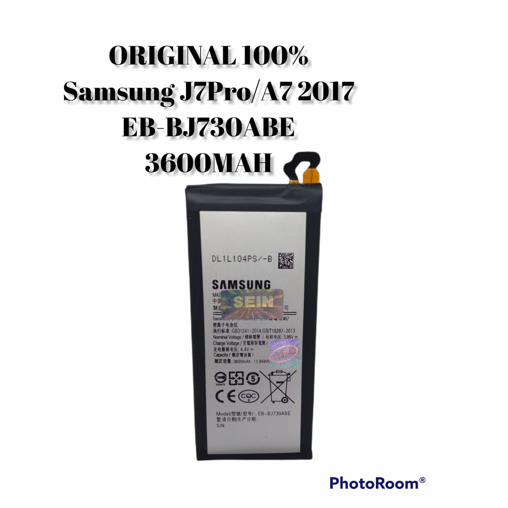 BATERAI ORIGINAL 100% SAMSUNG J7PRO / J730 / A7 2017 EB-BJ730ABE (NFC)