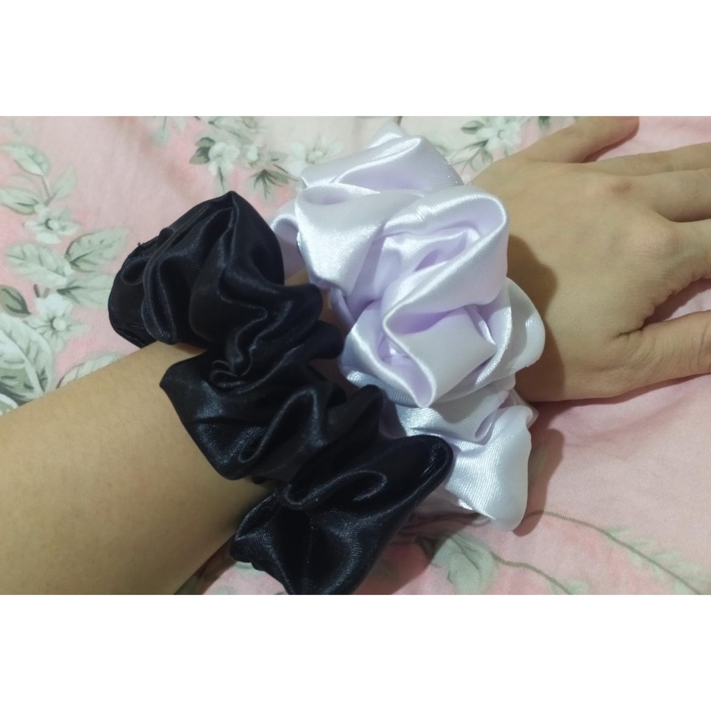 Ikat Rambut Scrunchie Scrunchies Jepit Cepol Hijab Hiasan Korean Hair Tie Bun