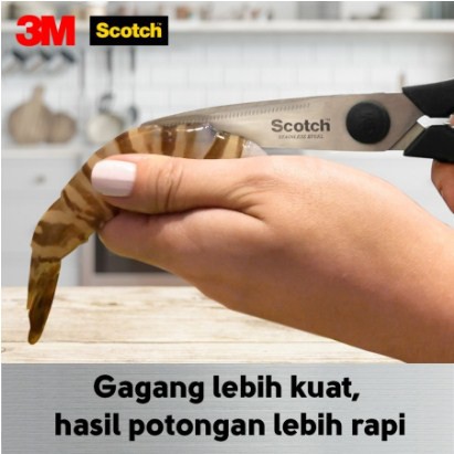 3M Scotch Gunting Dapur Detachable Premium Kitchen Scissors KS-D