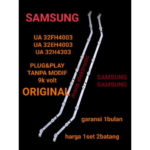 lampu lb backlight samsung UA32FH4003 R BL SAMSUNG 32EH4003 BL SAMSUNG 32H4303