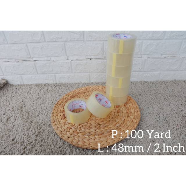 

LAKBAN BENING KYOTO P : 100 Yard, L : 48mm / LAKBAN PACKING / LAKBAN TEBAL