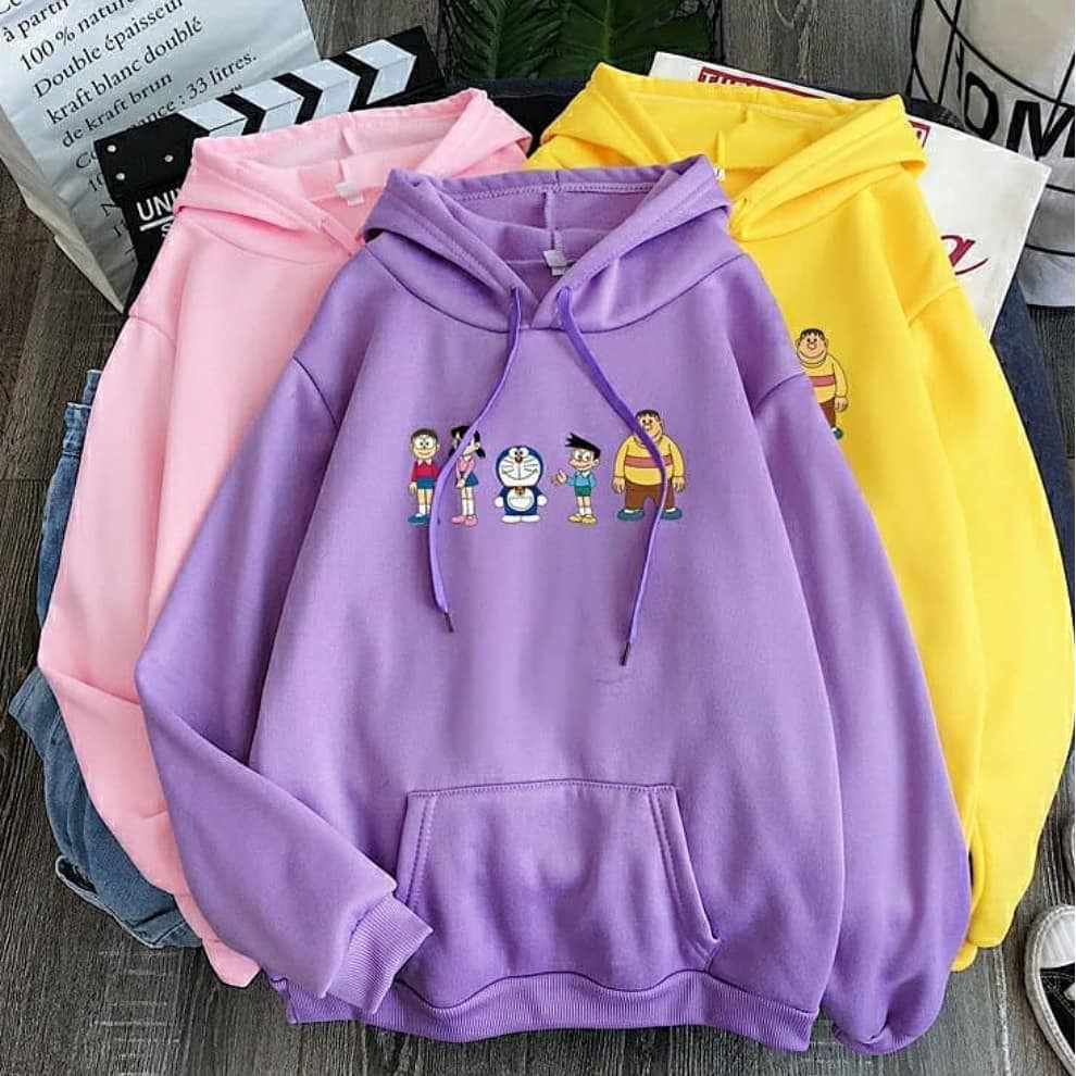 CHAPTER DORAEMON KARAKTER SWEATER HODIE