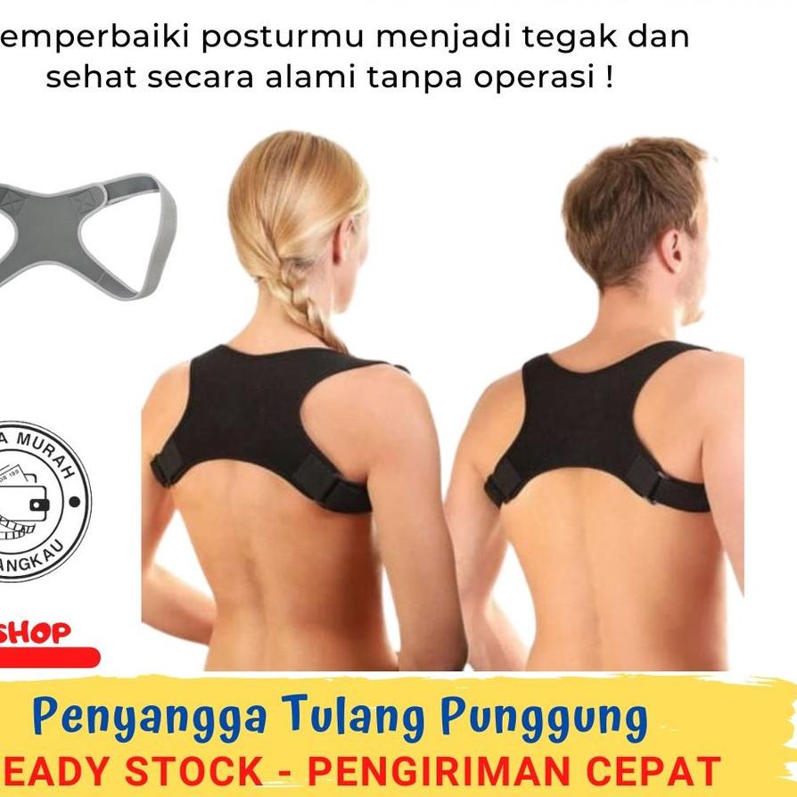 ☻ Terapi Punggung Back Support Posture Corrector BRACE PLUS POSTURE CORRECTOR PENYANGGA PUNGGUNG M52