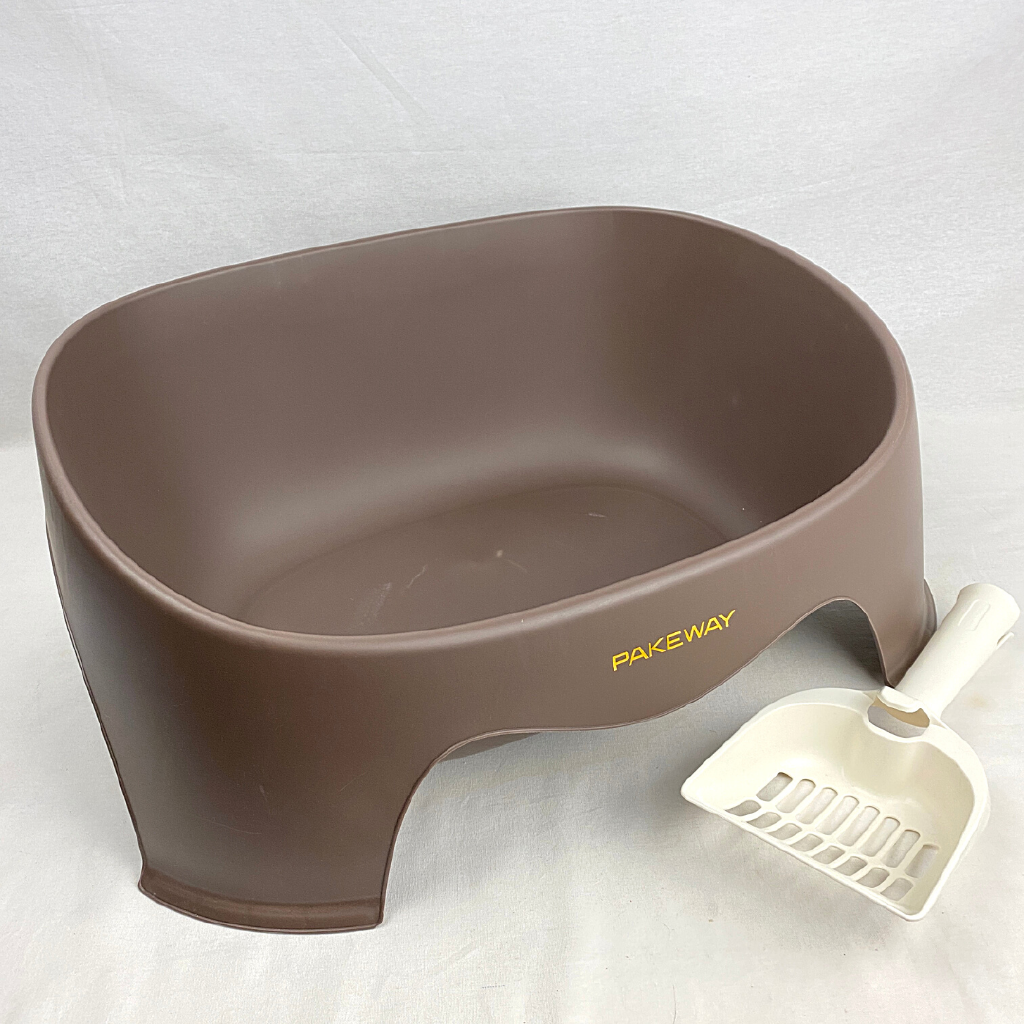 

PAKEWAY Toilet Kucing TOMCAT Cat Toilet Tray And Cattery BROWN