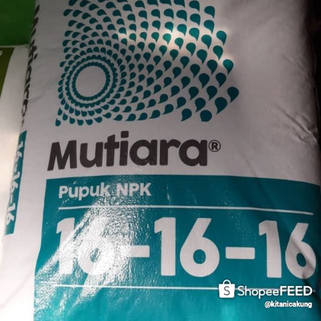 Pupuk NPK MUTIARA 16 REPACKING