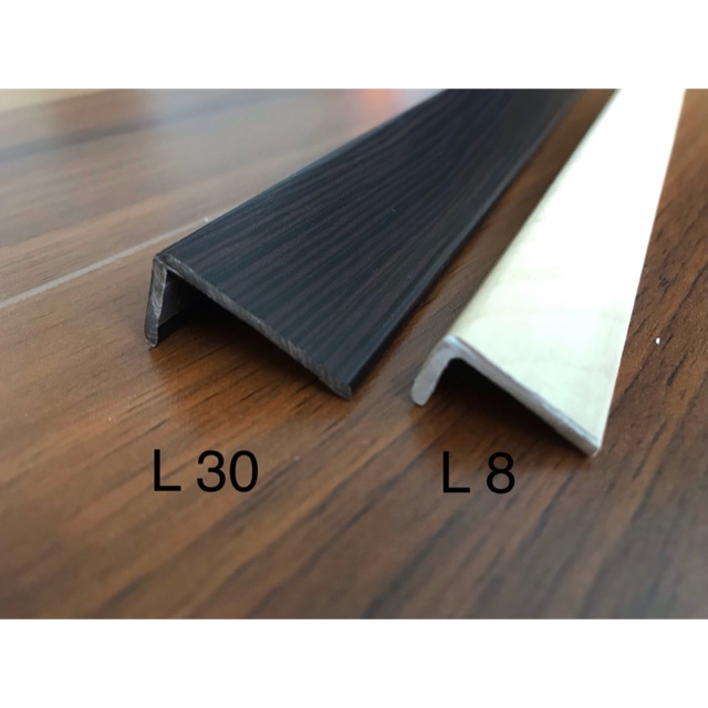 L 30 End Molding accesories untuk Lantai  kayu  Parket atau 