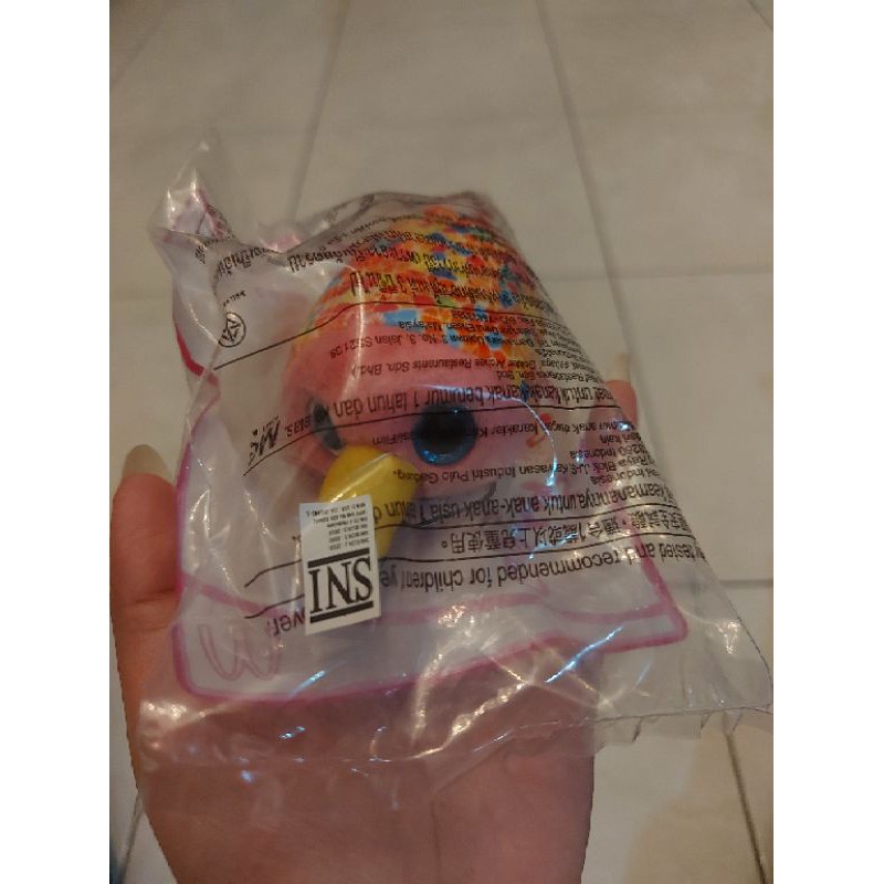 Happy Meal Mcdonalds Ty Teenie Teeny Tys, Gilda The Flamingo