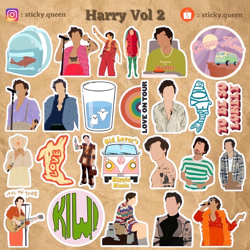 

STICKER TUMBLR HARRY VOL 2