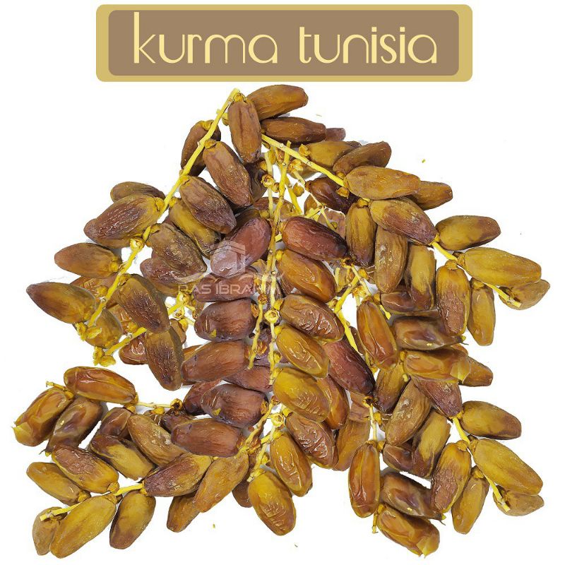 kurma tunisia tangkai 500gr/kurma Tunisia tangkai palmfruit/palm frut