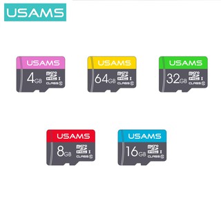 USAMS Memory Card MicroSD CLASS 10 4GB 8GB 16GB 32GB 64GB