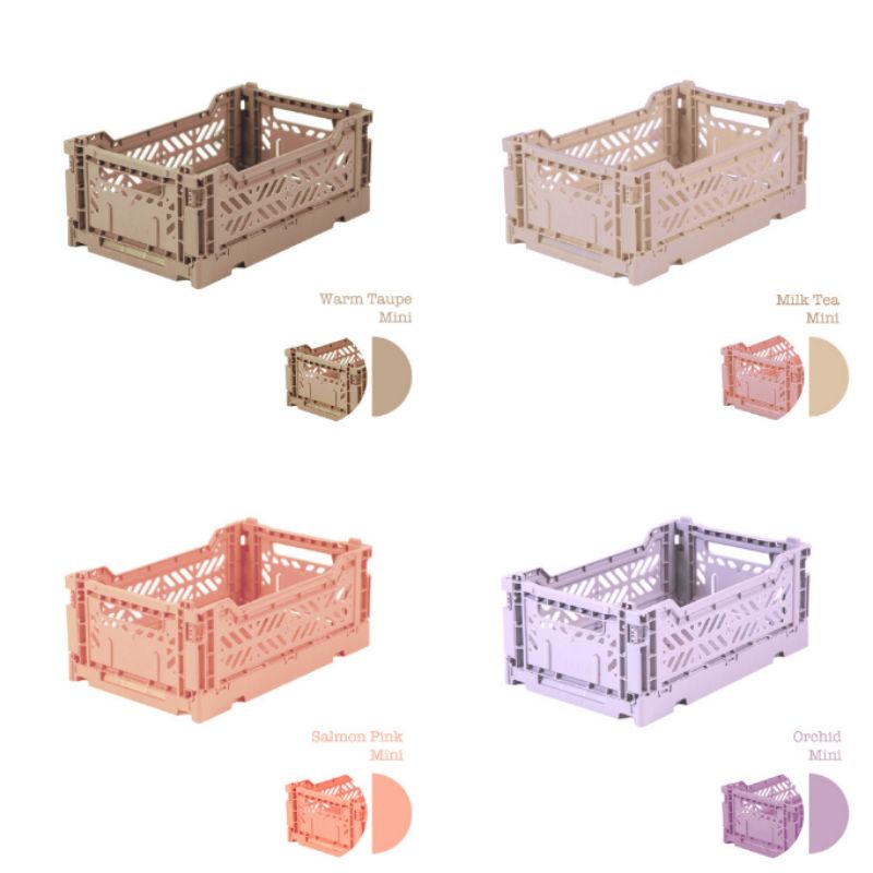 Aykasa Folding Crates Mini (Box/ kotak penyimpanan)